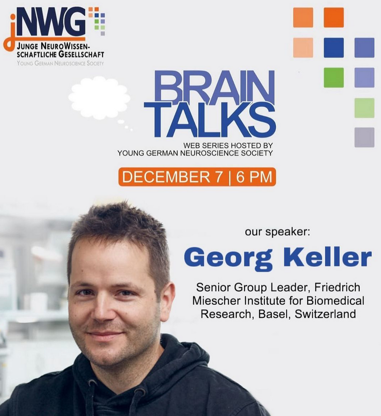 Join us for the annual jNWG Christmas Event with Dr. Georg Keller on Zoom!